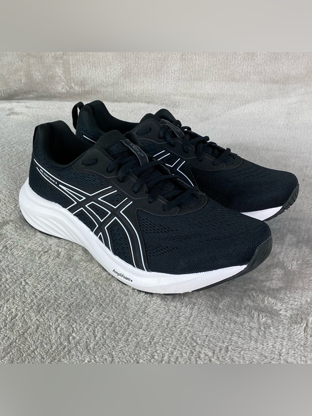 Asics Gel-Contend 9 Mens Shoes 1011B882 Size 9 Extra Wide Black Running NEW